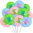 thumbnail image 1 of Girl Dinosaur Balloon Bouquet 24 Pack - Girl Dinosaur Party Supplies, 1 of 6