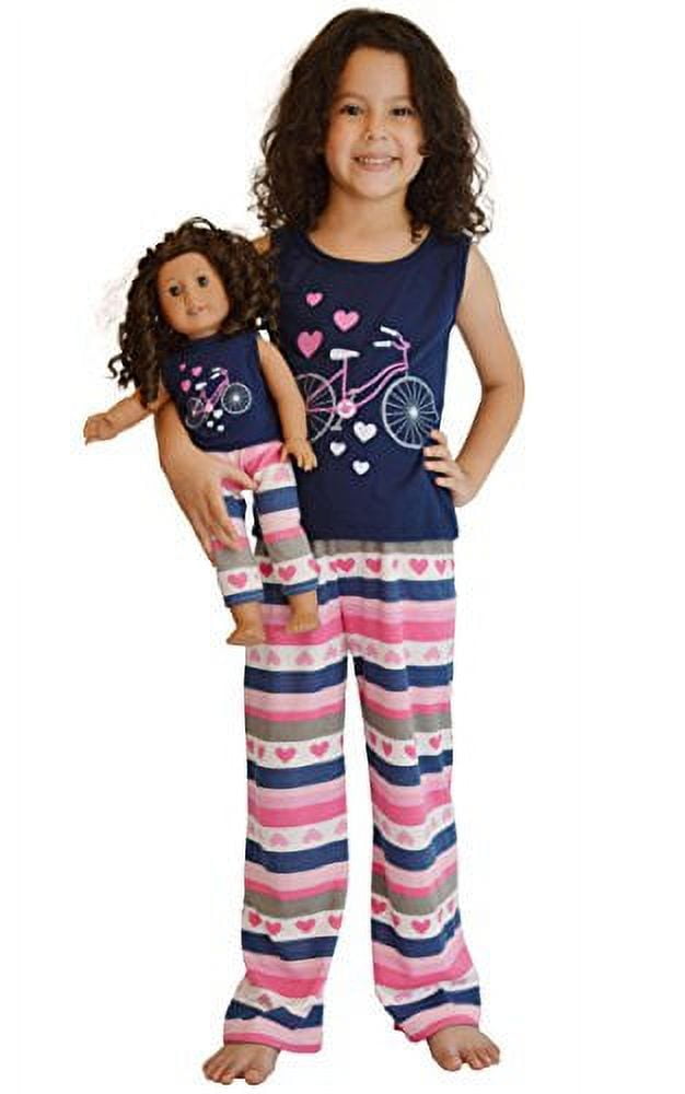 Girl Doll Matching Tank Sweatpants Fit American Girl Other 18 Inch Dolls Size 10 Walmart