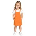 thumbnail image 1 of Girl Dress Casual Loose Fit Suspenders Everyday Playful Style Vacation Dresses for Girl Size 8-9T, 1 of 4