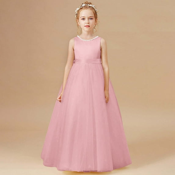 Girls Fashion Casual Birthday Girl Dress Kids Easter Dresses for Toddler Girls 8-9 Years