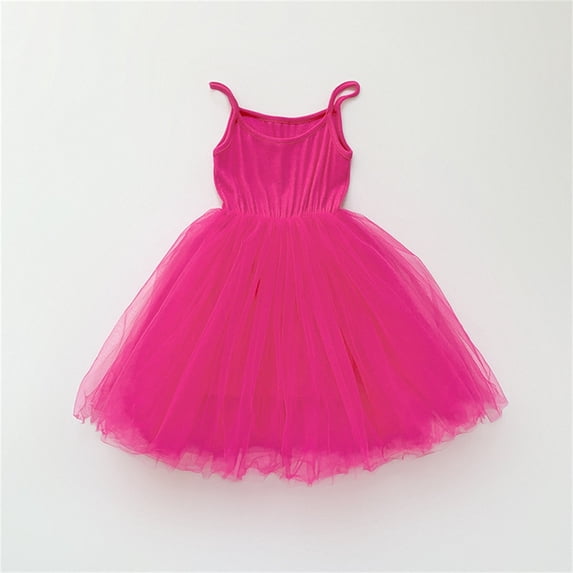 Dress for Girls Casual Birthday Girl Dress Toddler Rainbow Tutu Princess Skirt 18-24 Months