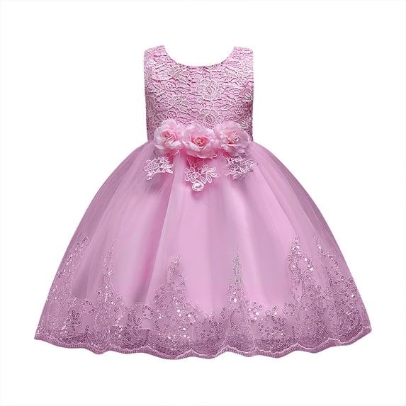 Girl Dresses Cute Birthday Girl Dress Kids Girls Party Dress 4T