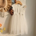 thumbnail image 1 of Girl Dresses Girls Beige Dress Tulle Dress Girls Birthday Party Dresses Girls Carnival Dress 3T, 1 of 3