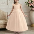 thumbnail image 1 of Girls Dresses Beige Girls Dress Tulle Baby Dress Birthday Dress Up Clothes for Girls 8-9 Years, 1 of 5