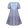 Girl Dresses Size 1012 Summer New Puff Sleeve Lace School Home Party