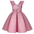 thumbnail image 1 of Girl Dresses for Wedding Birthday Pageant Tea Party Ruffles Formal Dresses 2-10Years, 1 of 7