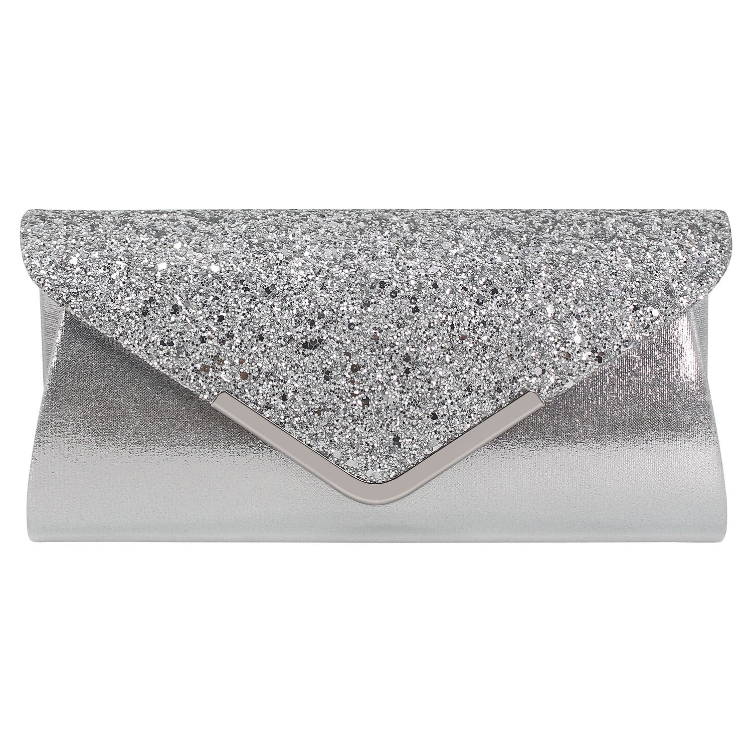 Silver Clutch Bag, Silk Bridal Purse, Wedding Clutch Bag With Chain, Bridal  Clutch With Personalisation - Etsy