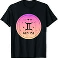 thumbnail image 1 of Girl Gemini Birthday Present Women Zodiac Sign Gemini T-Shirt, 1 of 4