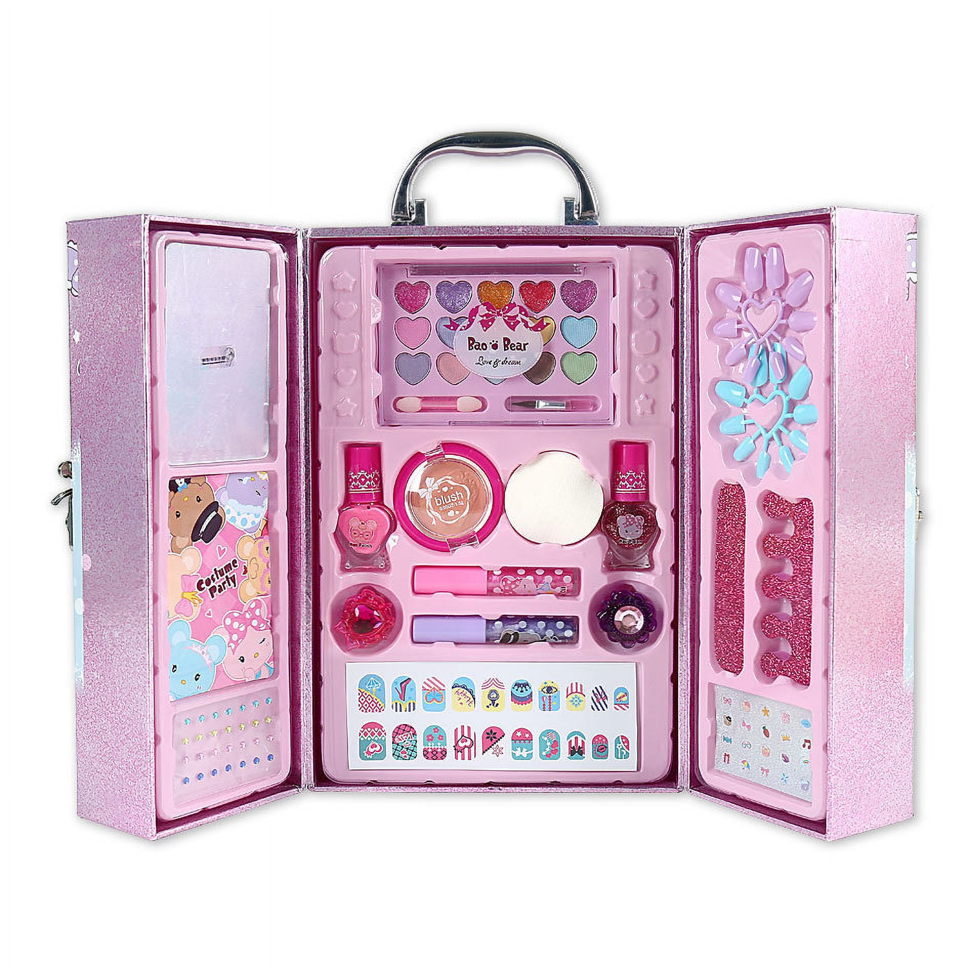 Girl Gifts Pretend Play Makeup Toys Beauty Set for Girls Age 38 Kids