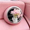 thumbnail image 1 of Girl Girly Car Accessories for Women, Cute Car Decor Dashboard Decorations, Cute Flower Air Freshener Vent Clips, Auto Interior Dash Ornament Accessories, 1 of 7
