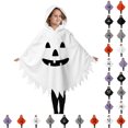 thumbnail image 1 of Girl Halloween Outfit Unisex Ghost Face Kids Hooded Cloak Halloween Party Outfit 7-9 Years Boy, 1 of 4