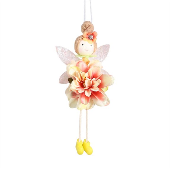 Girl Hanging Charm Room Decorations Handmade Hanging Decors Girl Ornament for Distinctive Home and Festival Setting