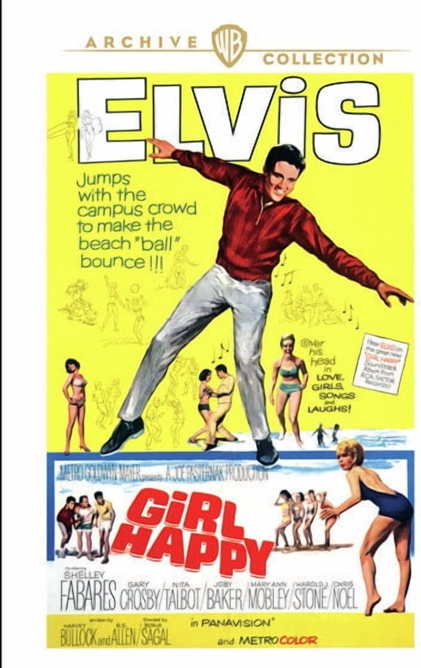 Warner Archives, DVD, Girl Happy, Music & Performance Movies