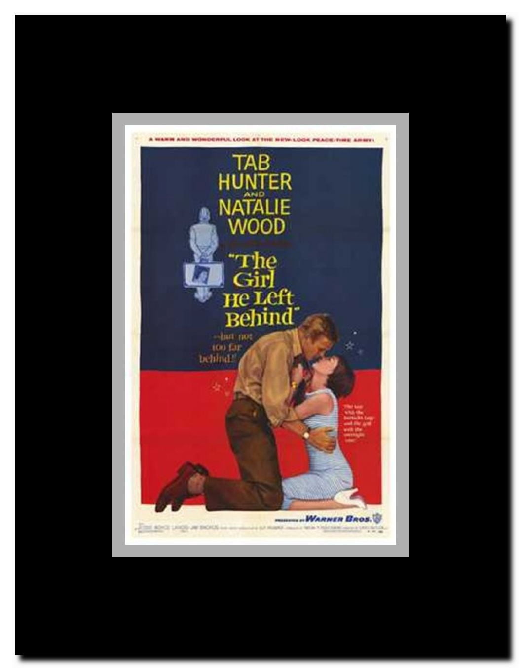 Girl He Left Behind Framed Movie Poster