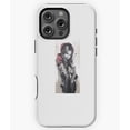 thumbnail image 1 of Girl Holding Cat Graffiti Style Art N6067 Phone Case for iPhone 17 16 15 14 13 12 11 Pro Max, 1 of 2