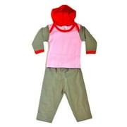 Girl Hoodie Set, 12-18 Months