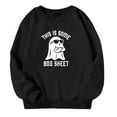 thumbnail image 1 of Girl Hoodies Size 7-8 Girl's Hoodie Long Sleeve Soft Sweatshirt Graphic Hoody Kids Cute Pullovers Top Clothes for Girls Z0D-Black, 3-4 Years, 1 of 6