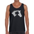 thumbnail image 1 of Girl Horse - Men's Word Art Tank Top, 1 of 2