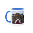 thumbnail image 1 of Girl In Ao Dai Dress, Imperial City Of Hue, Vietnam - As38 Ksu0304 - Keren Su, 11oz Two-Tone Blue Mug, 1 of 7