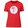 thumbnail image 1 of Girl In Butterfly Costume T-Shirt Women -Image by Shutterstock, Female Large, 1 of 2