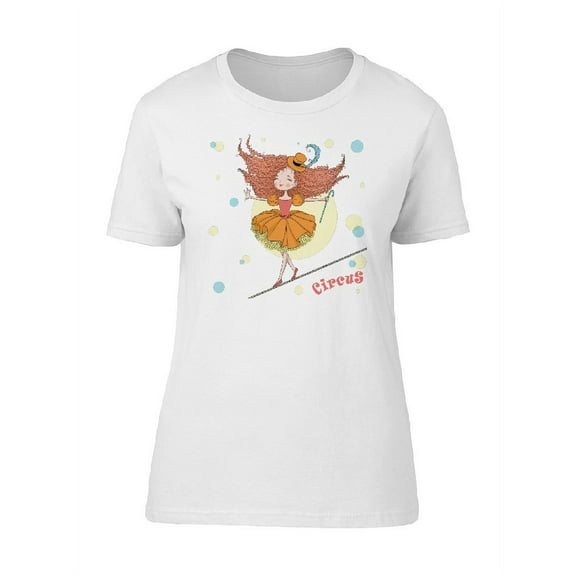Girl In Circus T-Shirt Women -Image by Shutterstock, Female XX-Large