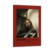 Girl In Red Poster 106 Posters Wall Art Painting Canvas Living Room Prints Bedroom Decor Poster Artworks