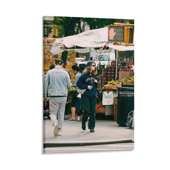 Girl In Red Poster 68 Poster Decorative Painting Canvas Wall Art Living Room Posters Bedroom Painting