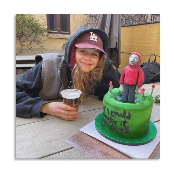 Girl In Red Poster Painting On Canvas Wall Art Poster Scroll Picture Print Living Room Walls Decor Home Posters