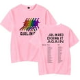 thumbnail image 1 of Girl In Red Rainbow Silhouette Itin T-shirts Merch Women Men Clothes Trend Casual Short Sleeve Top, 1 of 4