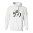 thumbnail image 1 of Girl In Space Design Hoodie Men -Image by Shutterstock, Male Medium, 1 of 4