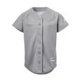 thumbnail image 1 of Girl Infield Jersey, Grey - Large, 1 of 1