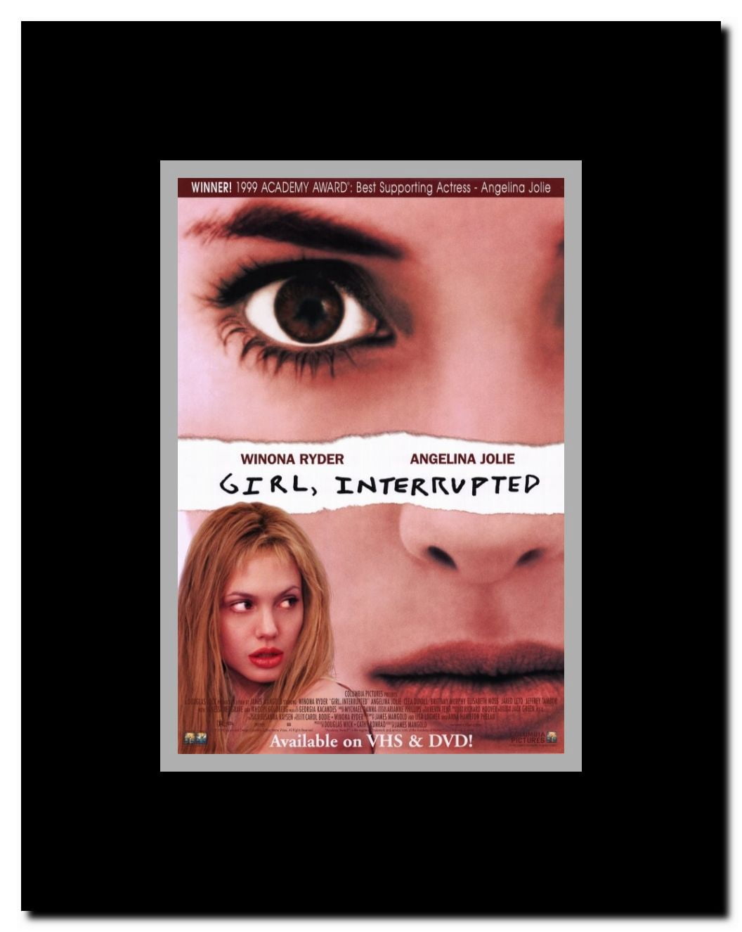 Girl Interrupted Framed Movie Poster