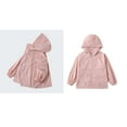 thumbnail image 1 of Girl Jackets Kids Girls Windbreaker Zippered Hoodies Lightweight Kids Jacket Fall Outfits Size 9-10 Years Girls Jacket, 1 of 5