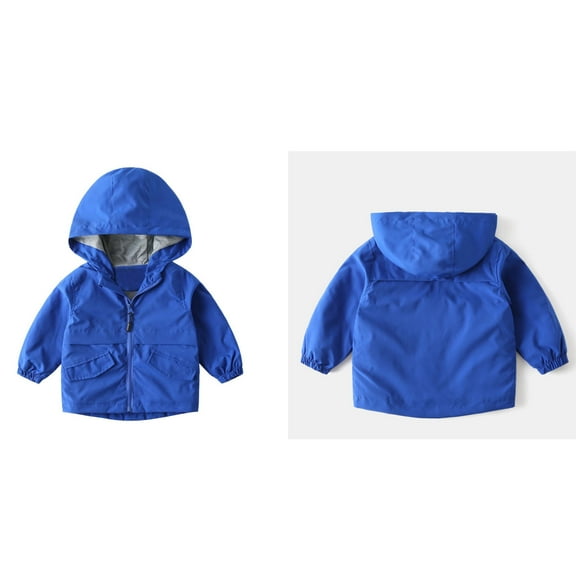 Girl Jackets Kids Windbreaker Zipper Hoodies Girls Lightweight Jacket Fall Coat Girls Clothes Size 5-6 Years