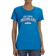 thumbnail image 1 of Girl League Dreamland College T-Shirt Women -Image by Shutterstock, Female 3X-Large, 1 of 4