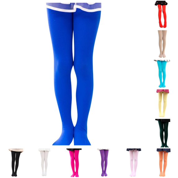 Girl Leggings Elastic Waistband Stretch Pull On Warm Winter Size 6-8 Years Girls Clothes