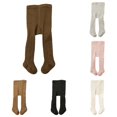 thumbnail image 1 of Girl Leggings Stretch Elastic Waist Soft Pull-On Fall Winter 1-2 Years Clothes, 1 of 5