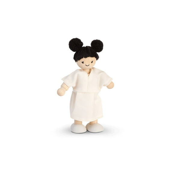 PlanToys Girl Dollhouse Figure - Fair Skin Tone