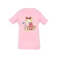 thumbnail image 1 of Girl Looking At A Flower T-Shirt Infant -Image by Shutterstock,  18 Months, 1 of 4