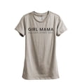 thumbnail image 1 of Girl Mama All Day Every Day Women's Fashion Relaxed T-Shirt Tee Heather Tan Large, 1 of 3