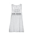 thumbnail image 1 of Girl Mama All Day Every Day Women's Fashion Sleeveless Flowy Racerback Workout Yoga Tank Top Sport Grey Large, 1 of 3