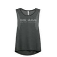 thumbnail image 1 of Girl Mama All Day Every Day Women's Fashion Sleeveless Muscle Workout Yoga Tank Top Charcoal Grey Large, 1 of 3