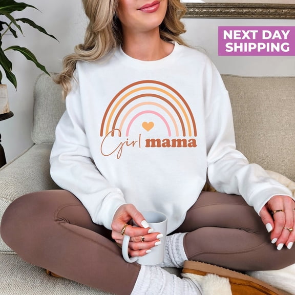 Girl Mama Sweatshirt and , Mothers Day, Mom, Mama Sweatshirt, Mom Crewneck, Her, Birthday Mom Tshirt All Size S-5XL