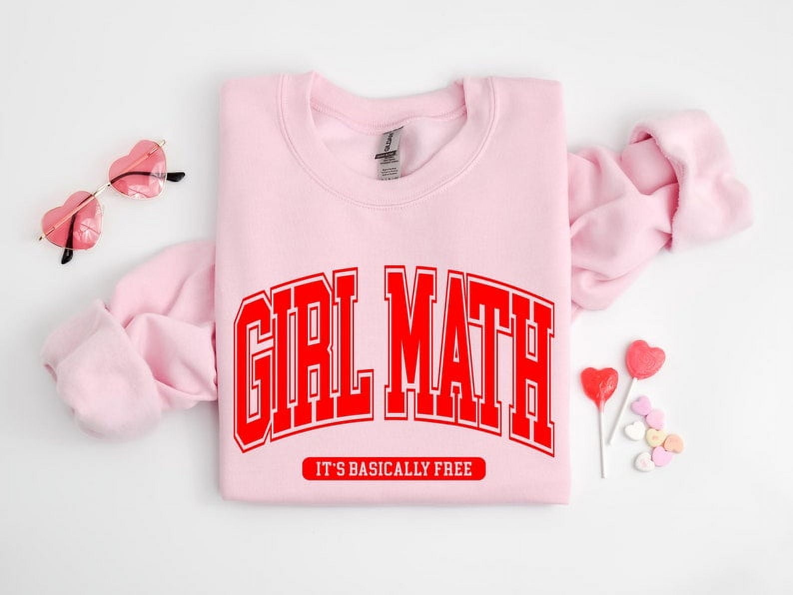 Girl Math Sweatshirt, Girl Math Shirt, Girls Trip, Funny Sweatshirt ...
