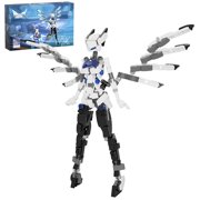 Girl Mobile Soldier / Female Robot Model 303 Pieces Mecha Set, Desktop Decoration Collectibles, Birthday Gift for Adults & Kids