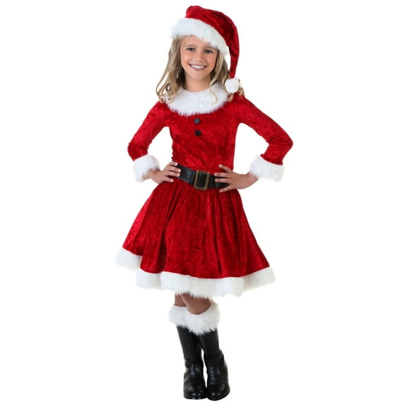 Girl Mrs. Claus Costume