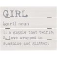 Girl Noun Definition Wood Pallet Sign 11 X 14 Perfect For Nursery