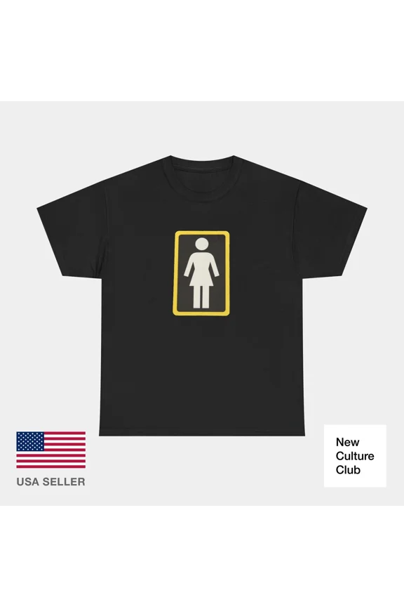 Girl OG Logo Skate 90s 00s Carroll Howard board Vintage Classic TShirt Print