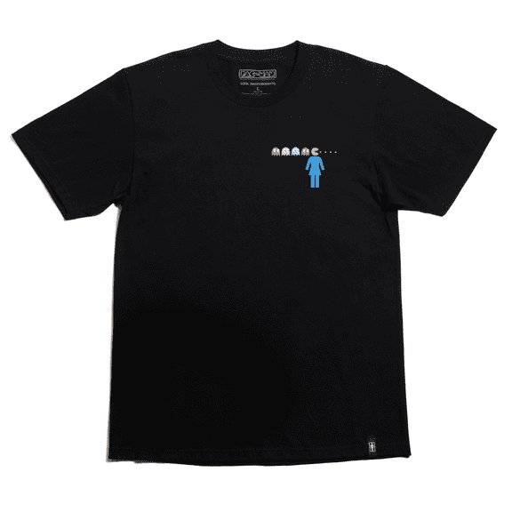 Girl OG Pac-Man Maze Small Silver 