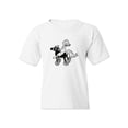 thumbnail image 1 of Girl On A Toy Horse T-Shirt Juniors -Image by Shutterstock,  x-Small, 1 of 4